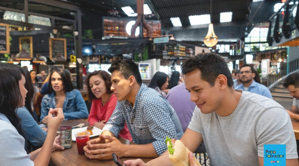patio de comida